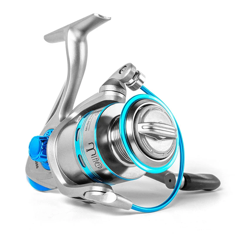 

Fishing Tackle 12BB+1 Stainless Steel 1000-6000 Right Left Hand Metal Coil Spool Ice Jigging Fishing Reel Spinning Pesca