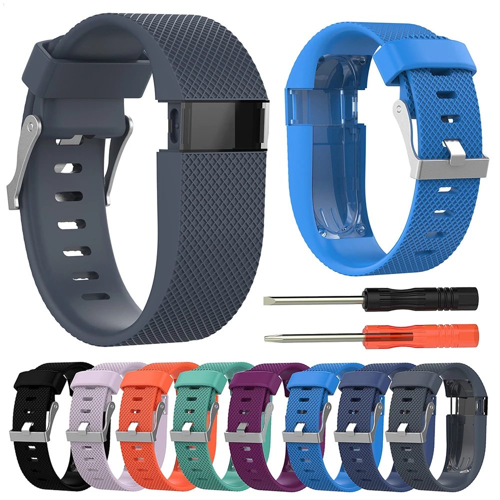 Correa de silicona para Fitbit Charge repuesto de correa reloj para Fitbit Charge HR, rastreador de actividad|band bands|silicone wrist replacement - AliExpress