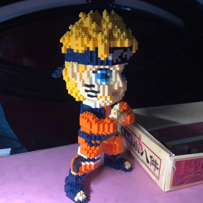 3d модель Balody из японского аниме Наруто Бруто ниндзя Хатаке Какаси алмазные мини