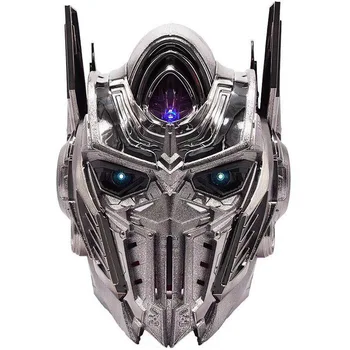 

WEI JIANG 8091 Transformation Toy Diamond Film 5 Kinte Op Column Mask Wearable Acousto-Optic Boy Helmet Children