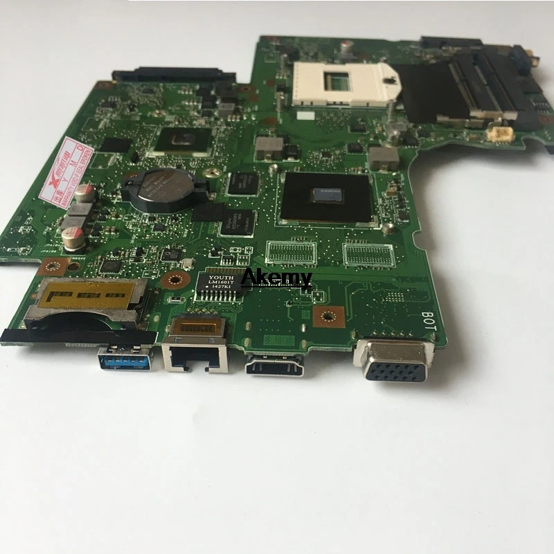 DUMB02 материнская плата REV: 2,1 Для lenovo G710 Материнская плата ноутбука G710 материнская плата чип видеокарты GT820M 2G тестовая работа