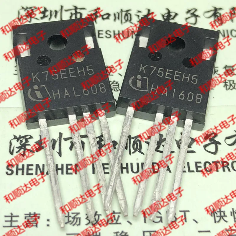 /2 шт/K75EEH5 IKZ75N65EH5 TO-247-4