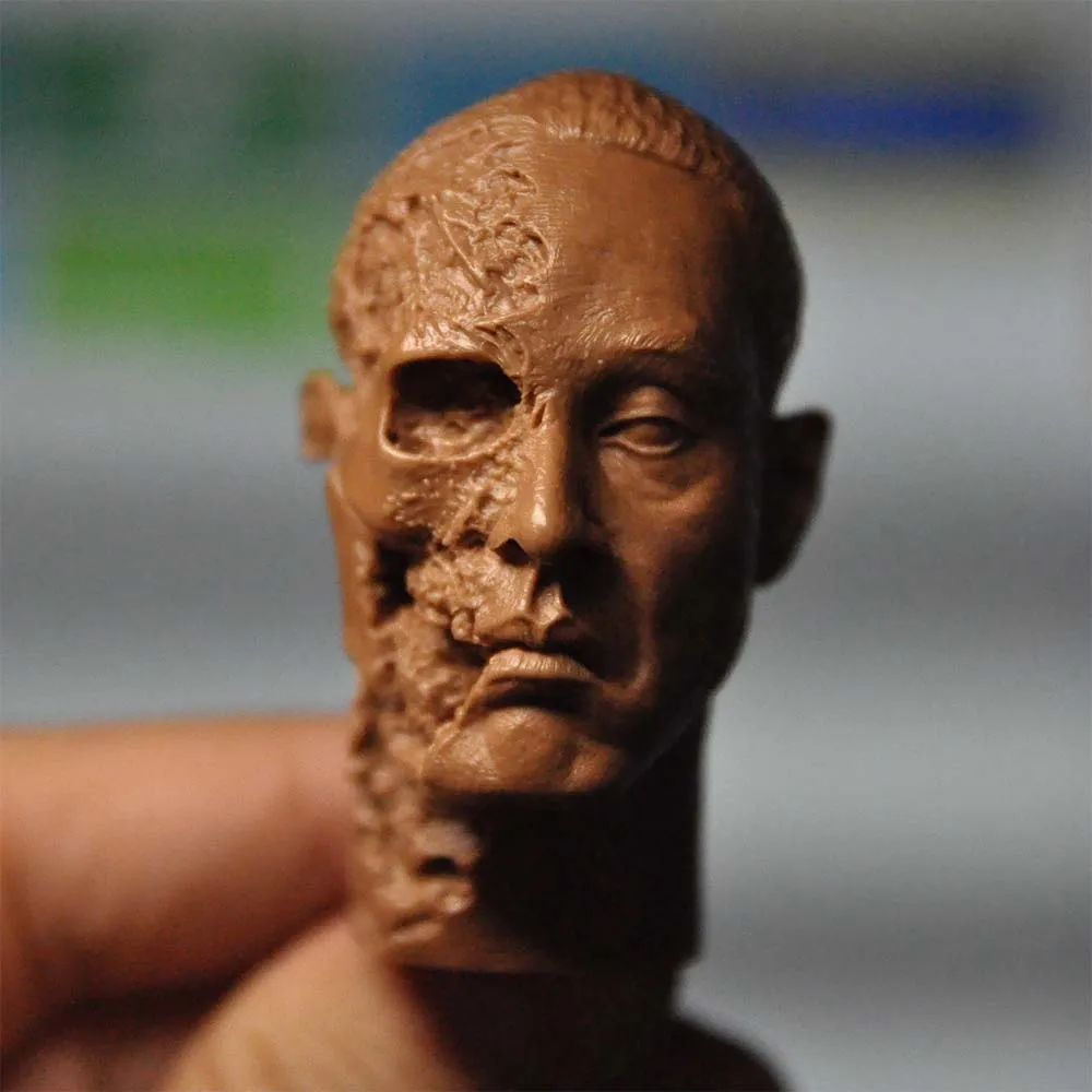 1/6 Scale Giancarlo Esposito Gustavo Fring Scald Wound Face Head Model for 12'ɻody DIY | Игрушки и хобби