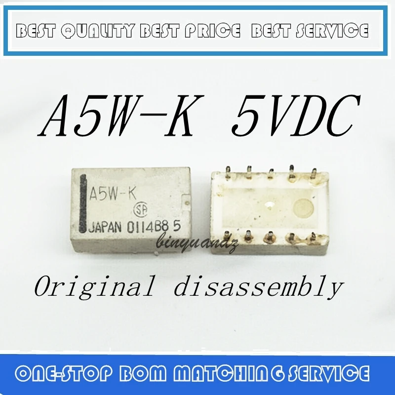 

10 шт. 30 шт. 50 шт. реле A5W-K 10PIN 5VDC A5W-K