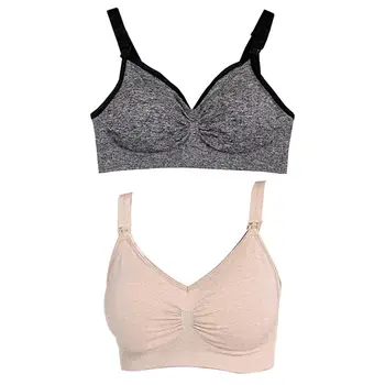 

Women Breastfeeding Bras Maternity Nursing Bra Pregnant Milk Feeding Clothes NEW