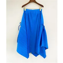 

Miyake pleated high-waisted a-line umbrella skirt mid-length summer 2021 new design sense all-match slim skirt long skirts