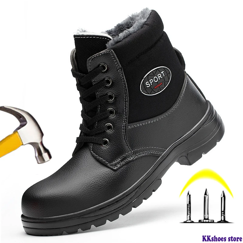 warm winter work boots