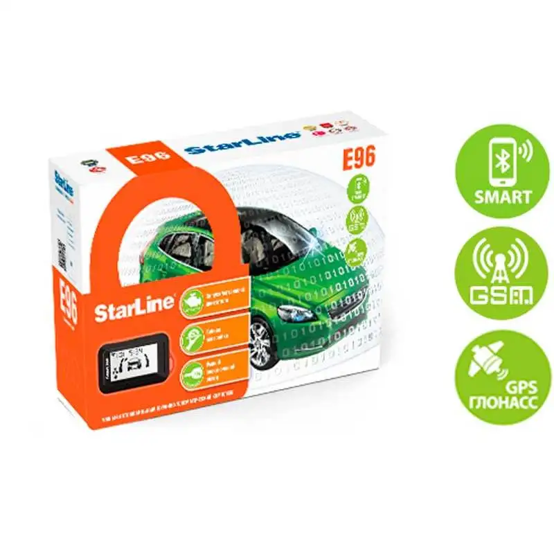 Автосигнализация StarLine E96 BT 2CAN+2LIN GSM GPS