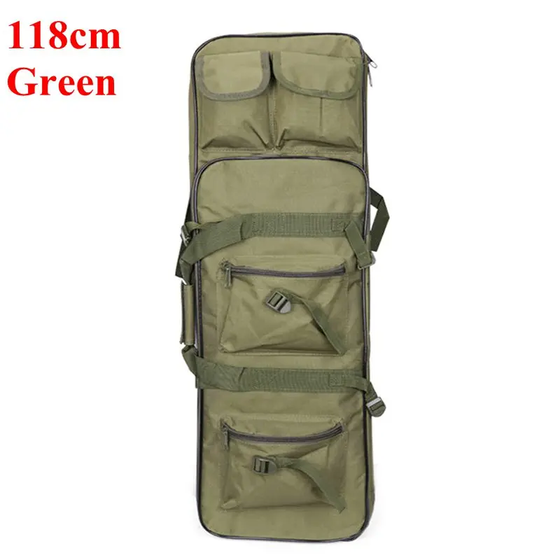 Green 118CM 118 см тактический страйкбол стрельба винтовка пистолет квадратный чехол винтовка Защита сумка принадлежности для охоты, оружие чехол - Цвет: Green 118CM