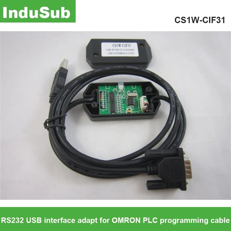 

CS1W-CIF31 RS232 USB interface adapt for OMRON PLC programming cable