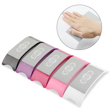 

Professional set Nail Mat Nail Pillow Cushion Lace Hand Rest Holder Manicure Tool Foldable Table Mat Pad Hand Pillow Silicone