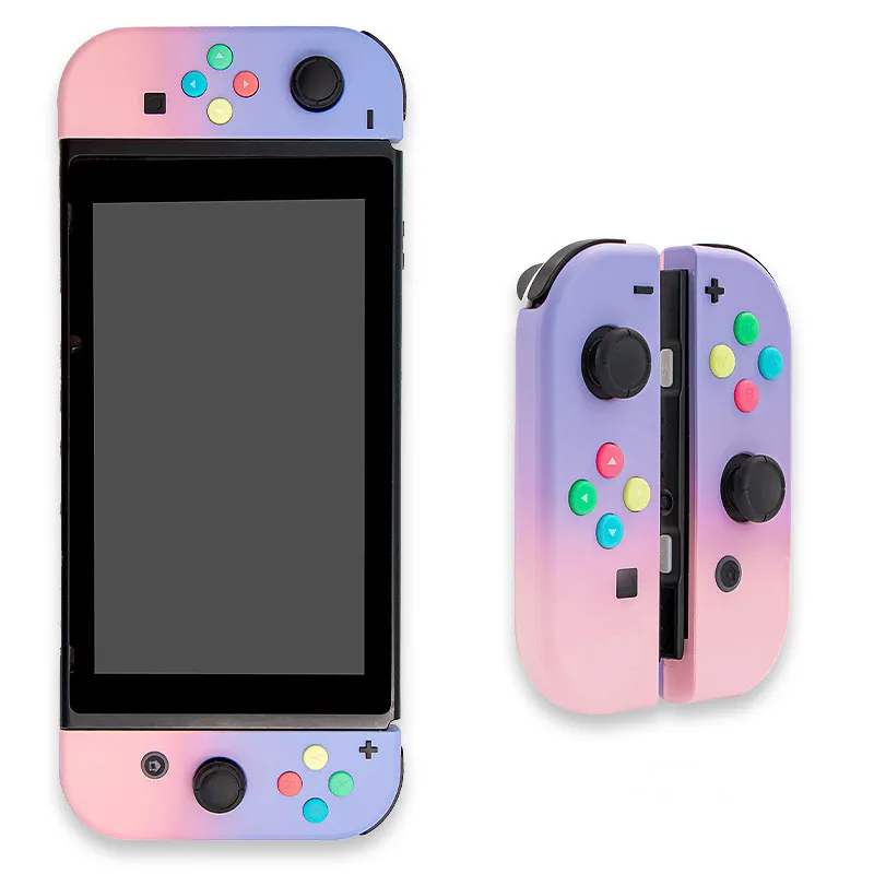 1 Set Diy Nintendo Switch Gamepad ABS Retrofit Replacement Housing Colorful Caps Joypad Cover Switch Joystick Replacement Shell 