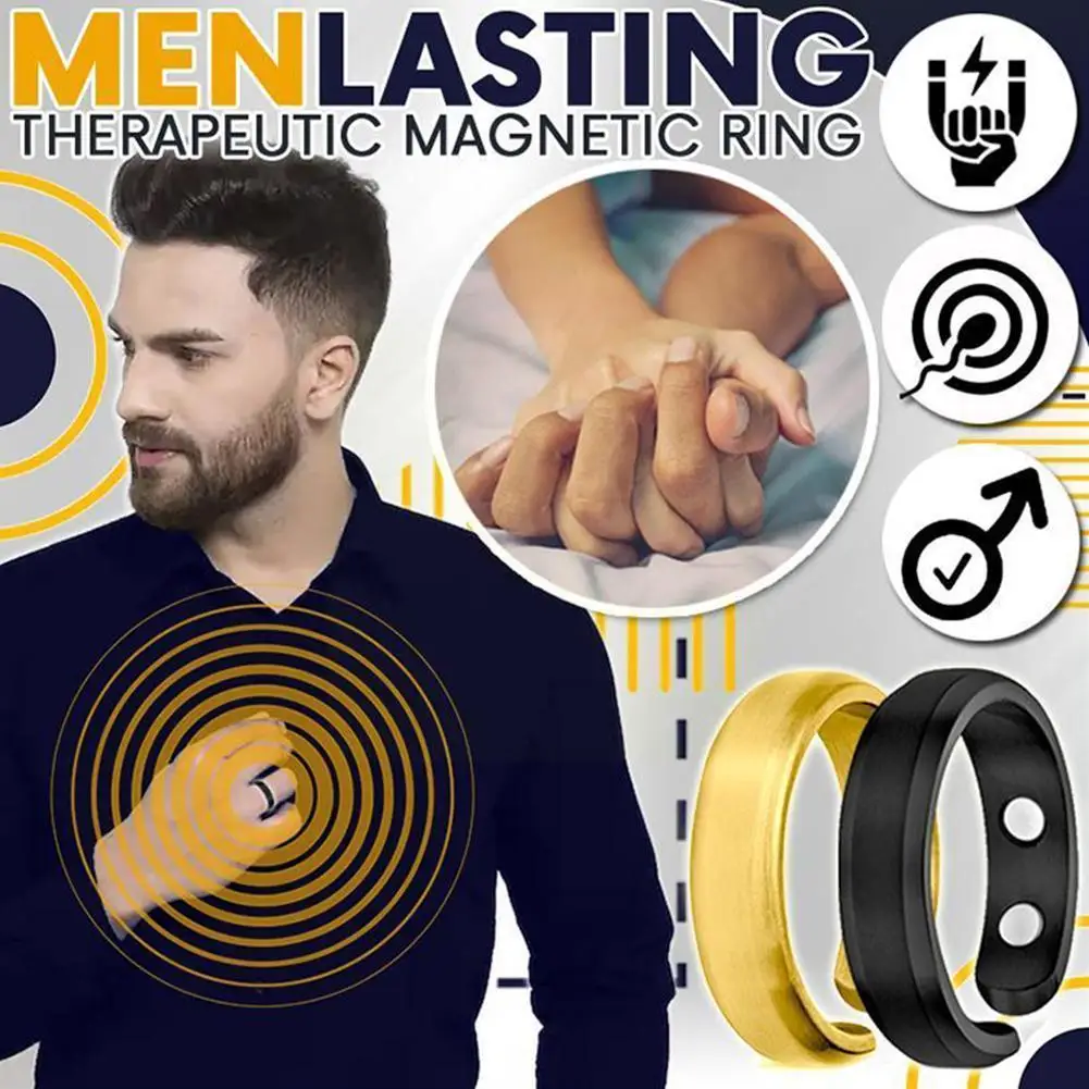 Magnetic Health Care Fitness Weight Loss Slimming for Women Men Fat Burning Sleep Well Opening Fitness Rings