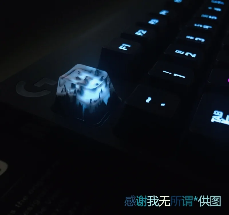 Герметичный с деревянной крышкой для ключей Kiss Logitech Romer G switch полимерная Кепка K840