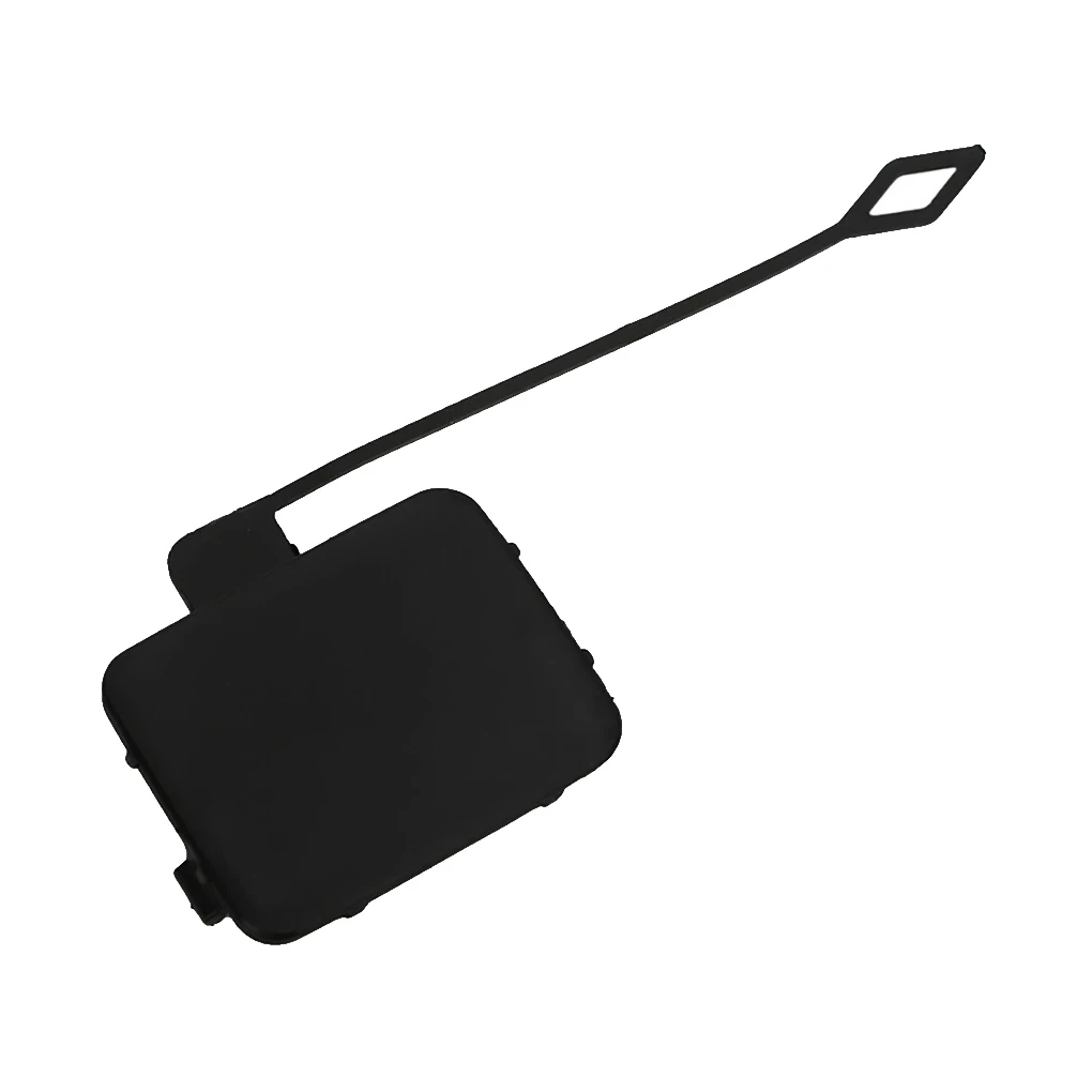 Пластиковая передняя Заглушка Отверстия для буксировочного крюка задняя крышка крюка 51117167575 Замена для BMW E90 2004-2007 - Цвет: black