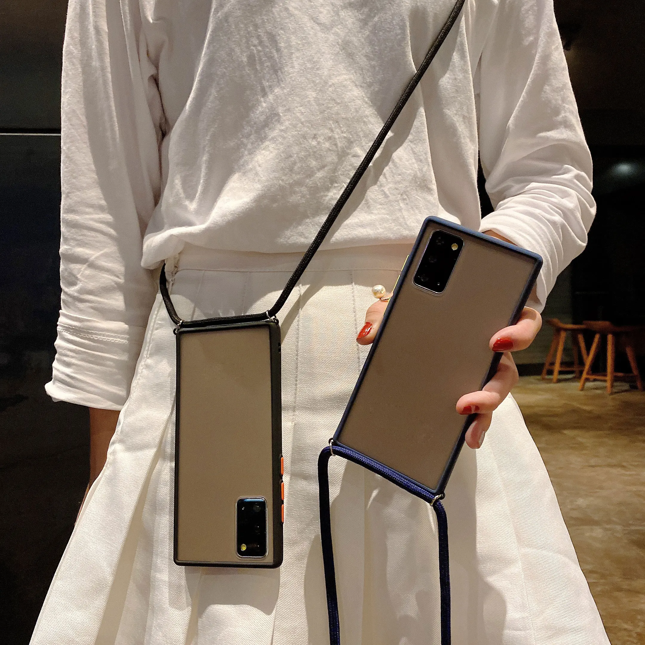 Чехол для телефона с ремешком через плечо OnePlus Nord 8 7T 7 Pro 6T 6 чехол-цепочка ожерелье