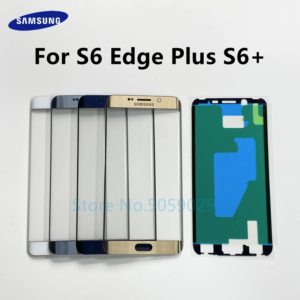 For Samsung Galaxy S6 Edge Plus G928 G928F S6+ LCD Display Outer Touch Panel Screen Glass Replacement Front Lens | Мобильные
