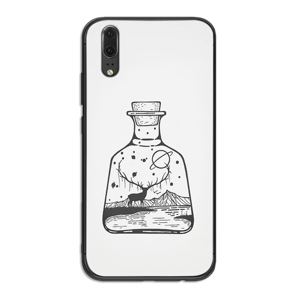 9 Для huawei P8 P9 Mini P10 P20 P30 LITE для huawei P Smart Z P20 Pro Мягкий силиконовый чехол Современная линия жизни - Цвет: 9