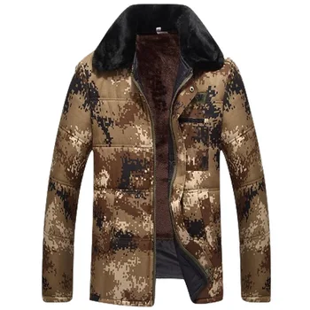 

2019 Winter Camouflage Parka Jacket Men High Quality Thick Coat Snow Parkas Male Warm Outwear Fashion Jackets Clothes WO046