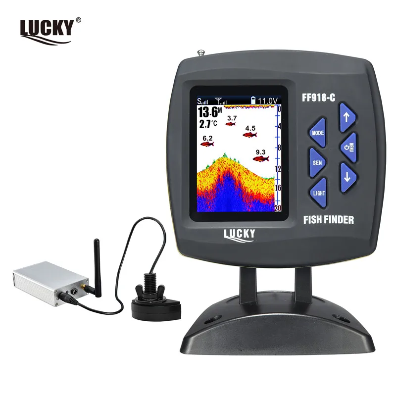 LUCKY FF918 Remote Control Bait Boat Fish Finder 3.5