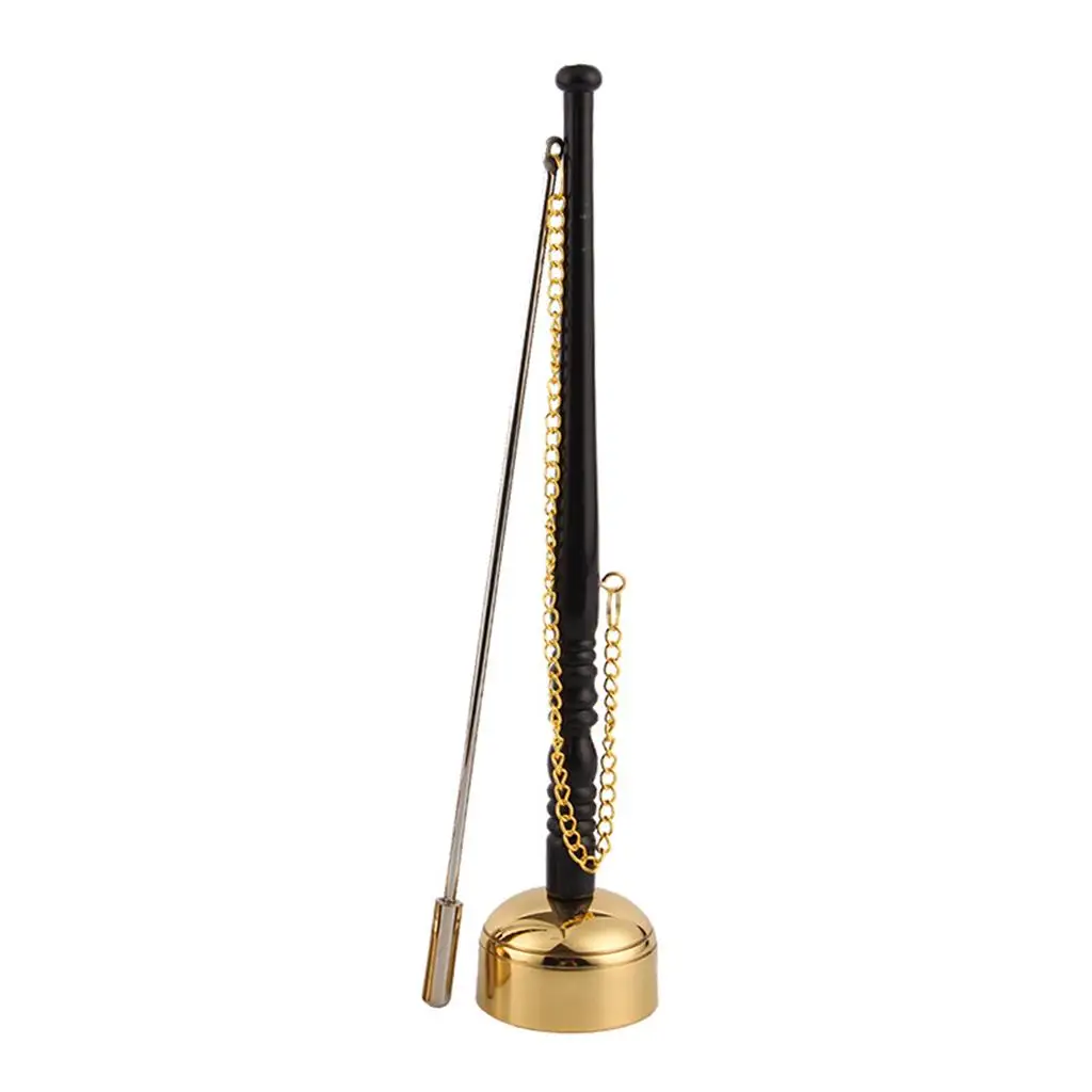 Portable Meditation Chime Buddhist Ceremonies Supplies Long Handle Bell Buddhism Bell Singing Prayer Buddhist Supplies meditation chimes