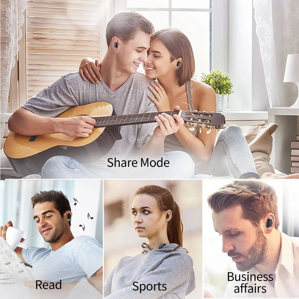 Беспроводные Bluetooth наушники 360 Вращение Hifi стерео TWS Bluetooth 5,0 наушники настоящая беспроводная гарнитура с микрофоном для смартфона