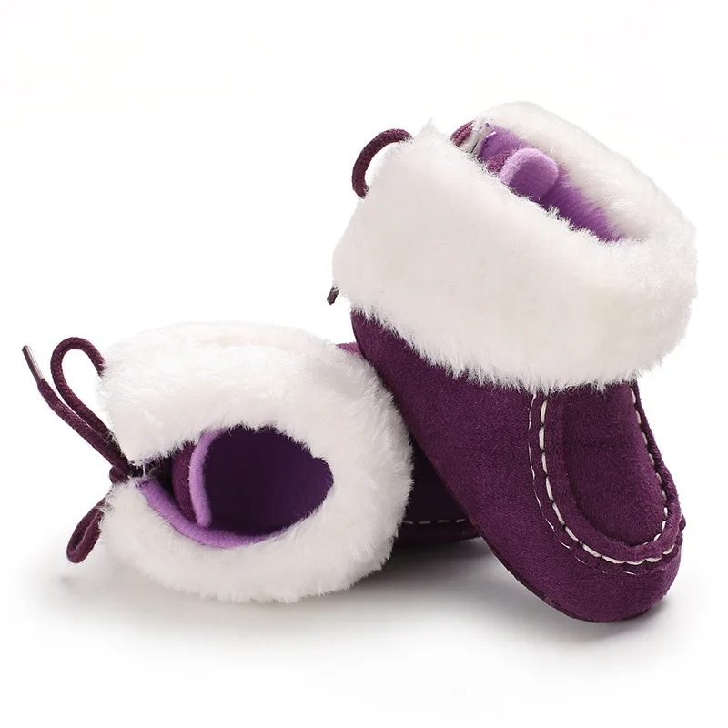 MissAbigale Winter Baby Shoes For Newborn Baby Shoes Infant Boys Girls Keep Warm Booties For Baby First Walkers