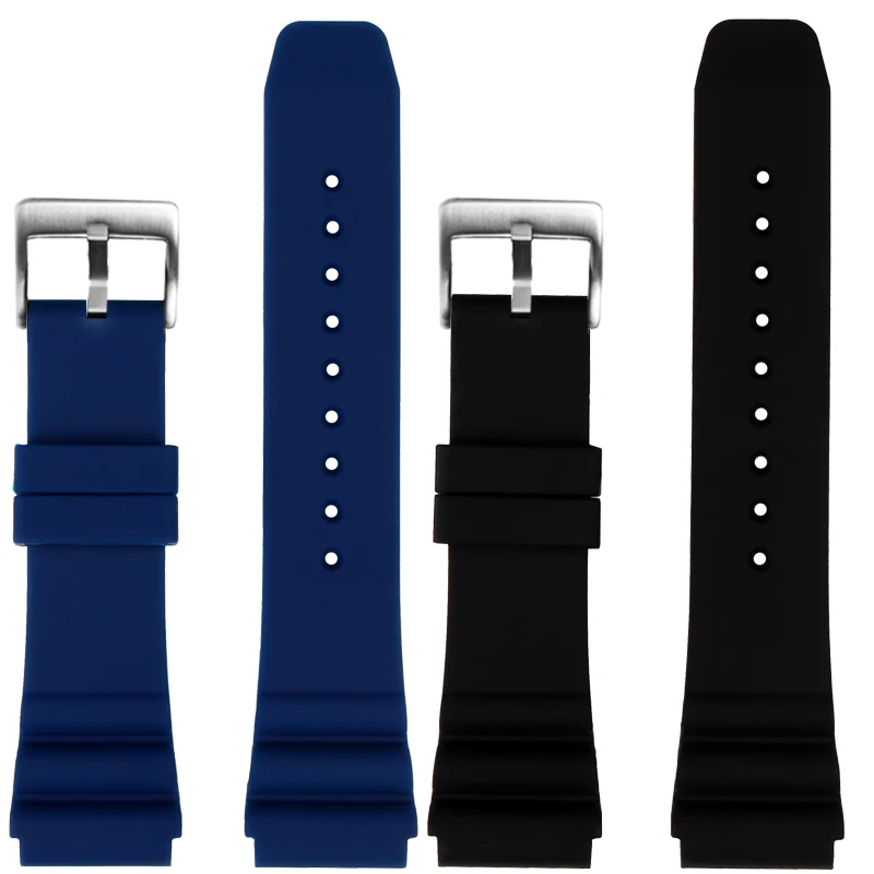 Cinturino In Silicone 22mm Per Orologi Casio MDV106-1A AMW320 - Gomma Impermeabile, Sostituzione Sportiva Con Fibbia Acciaio E Strumenti Inclusi