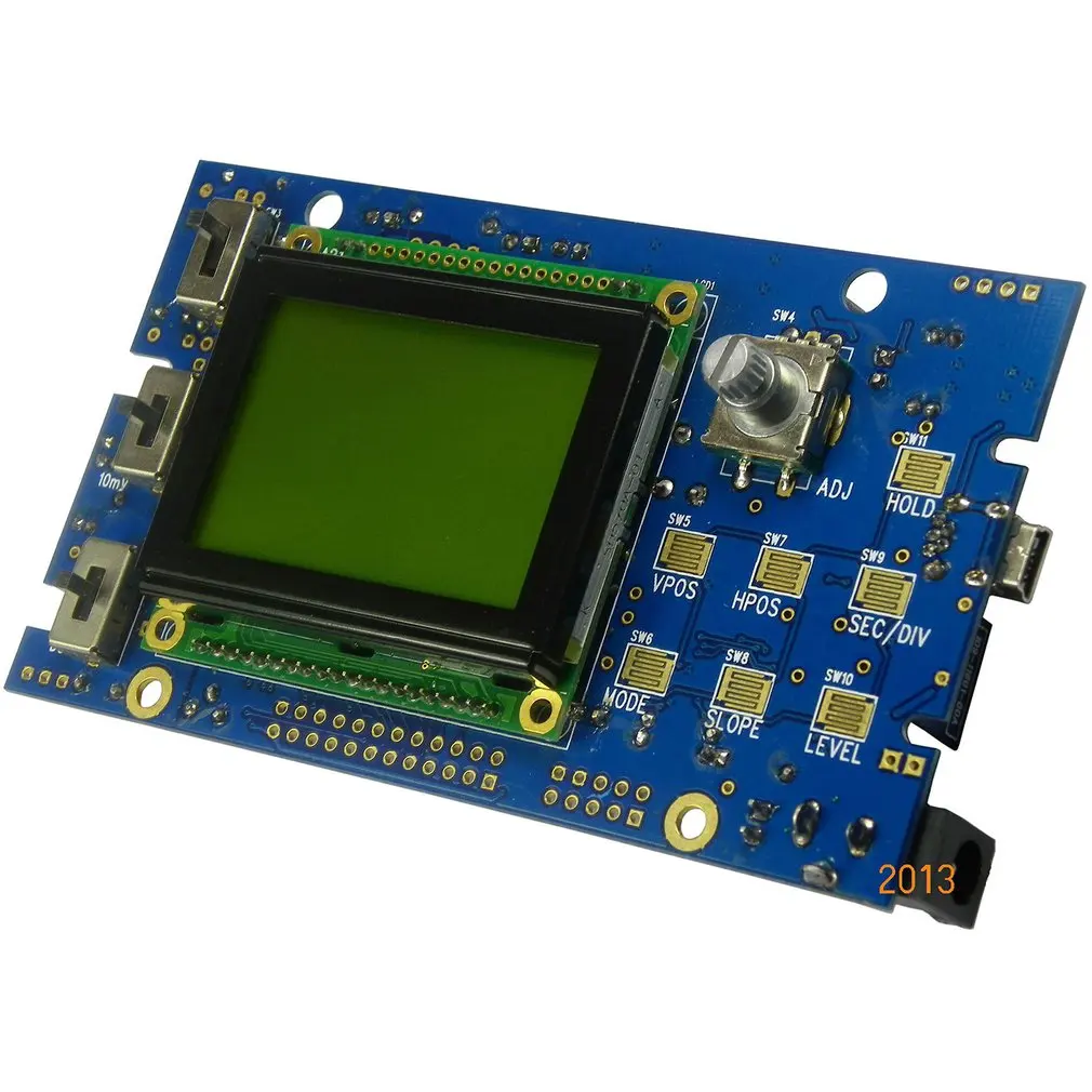  DSO068 20MHz Mini Digital Oscilloscope DIY F Version Kits Digital Screen Electronic Teaching Practi - 4000506208542