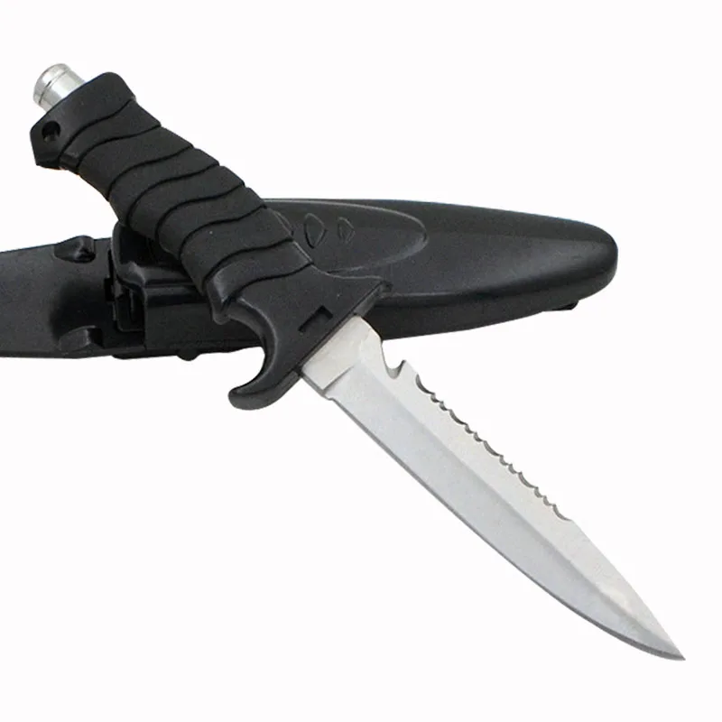 Mengoing леггинсы титановые профессиональные ножи для дайвинга черная рука Подводное Выживание Нож с фиксированным лезвием
