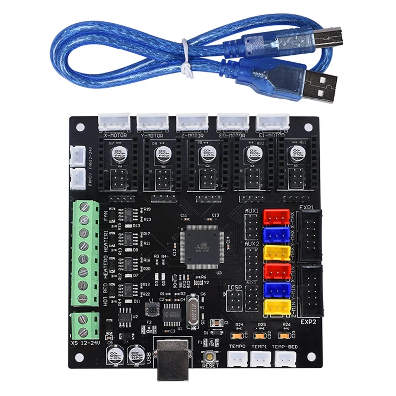 Bigtreetech Kfb 2,0 3d принтер плата контроллера Ramps1.4/Mega2560 R3 A4988/Drv8825/Tmc2100 Reprap Mendel Kossel
