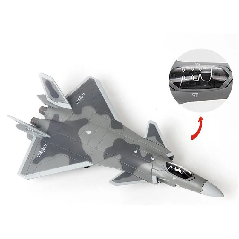 21 см 1/100 весы воздушная почта Китая(China Air Force J-20 парад версия металлического сплава Истребитель Самолет Модель для взрослых и детей игрушки Дисплей Показать