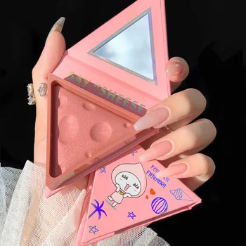 

Cute Blush Baked Cheek Face Blusher Soft Girl Blush Makeup Matte Texture Face Base Mineral Blusher Palette Cosmetic Makeup TSML1