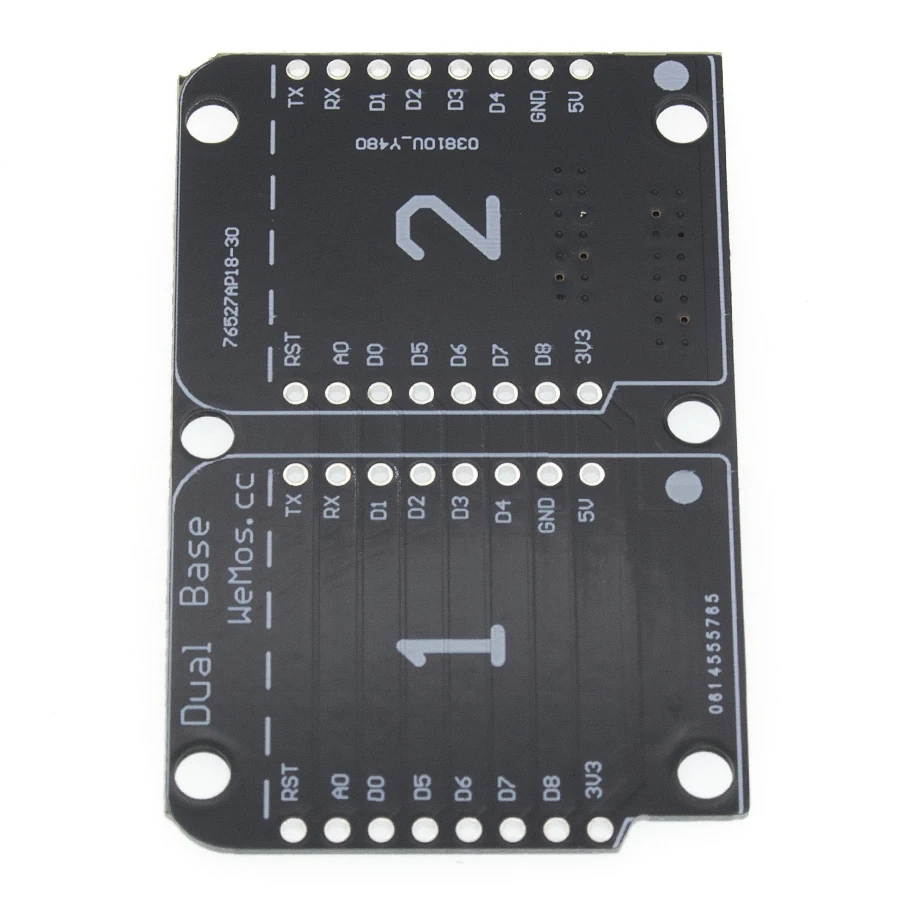 Двойной разъем двойное основание щит для WeMos D1 Mini NodeMCU ESP8266 Diy PCB Плата