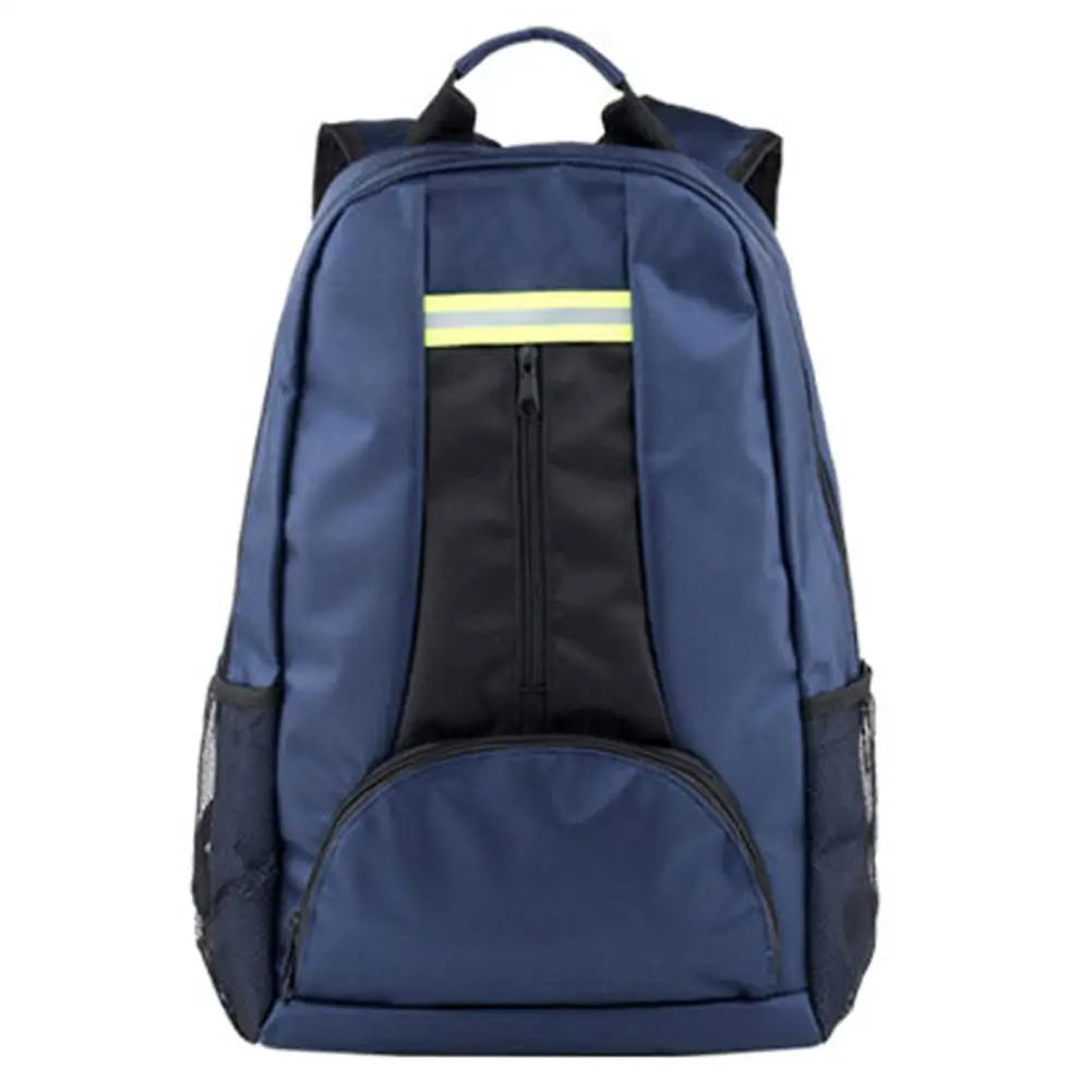 Multifunction Backpack Shoulder Toolkit Thickened Waterproof Wear resistant Oxford Cloth Electrician Repair Tool Bag Large - Цвет: Blue