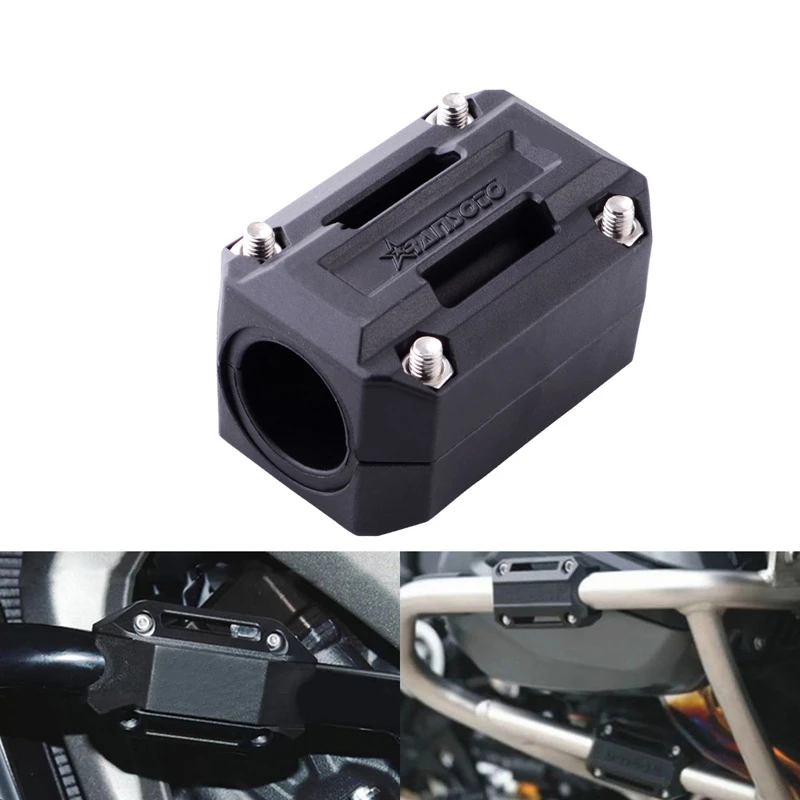 

SPELAB 22mm-28mm Motorcycle Engine Crash Bar Protection Bumper Decorative Guard Block Protection Decorative Block For BMW HONDA