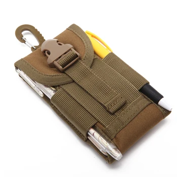 

Phone Hook Cover Pouch Holder Mobile Tactical Bag Cellphone Universal Case Belt Army Outdoor Waterproof
