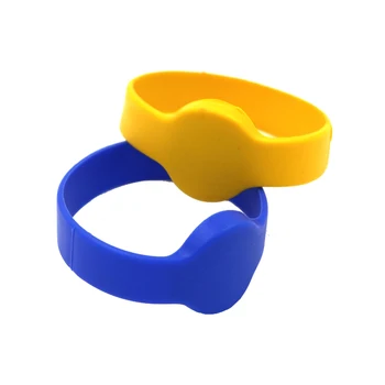 

100Pcs/Lot RFID Smart Wristband 125KHz Proximity TK4100 EM4100 Chip Silicone Bracelet Waterproof Read Only for Concert