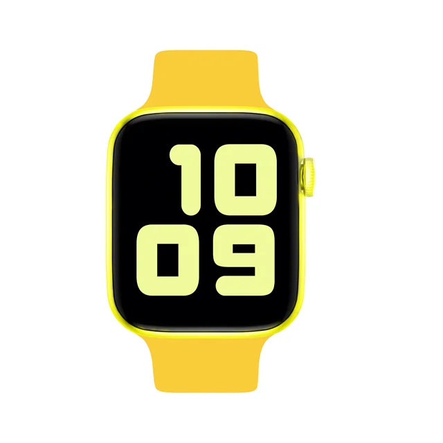 Умные часы IWO 8 PRO T5 со сменным ремешком, серия 4 iw8, умные часы, пульсометр, кровяное давление, спортивные часы для IOS, Android, PK, W34 - Цвет: gold-yellow