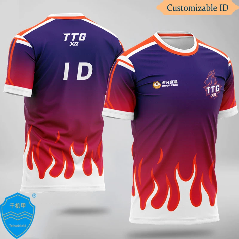 

Arena Game Esports Player Jersey Uniform TTG.XQ Jersey Customized ID Fans Tshirt Men Women Custom Name Tee Shirt