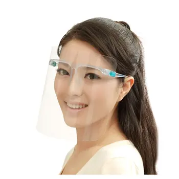 

Faceshield Transparent Full Face Cover Safety Protective Film Tool Anti-oil Anti-fog Kitchen Outside Use