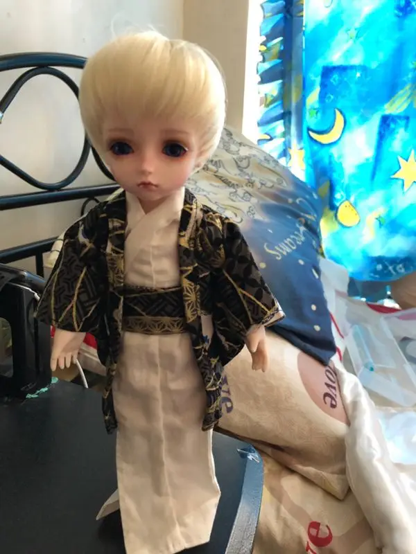 1/8 1/6 1/4 1/3 BJD японский комплект кимоно аксессуары для кукол для BJD/SD blyth MSD, не включает в себя куклы, обувь, парик и другие E2683