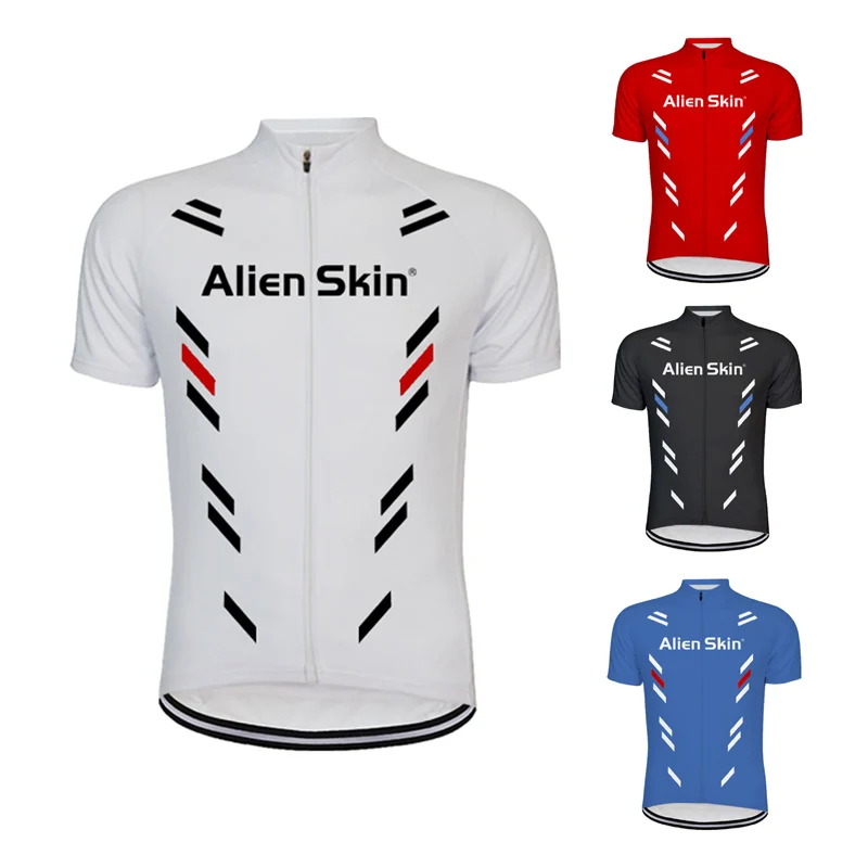 Трикотажные изделия AlienSkin dos Japan curta ciclismo ponto onda bicicleta roupas camisas mtb secagem rаpida wear ropa hombr