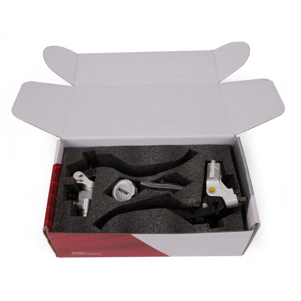 Universal Motorcycle Modified Brake Clutch Upper Pump 16X16 Hydraulic Pump + Clutch Motorcycle Hydraulic Accessories