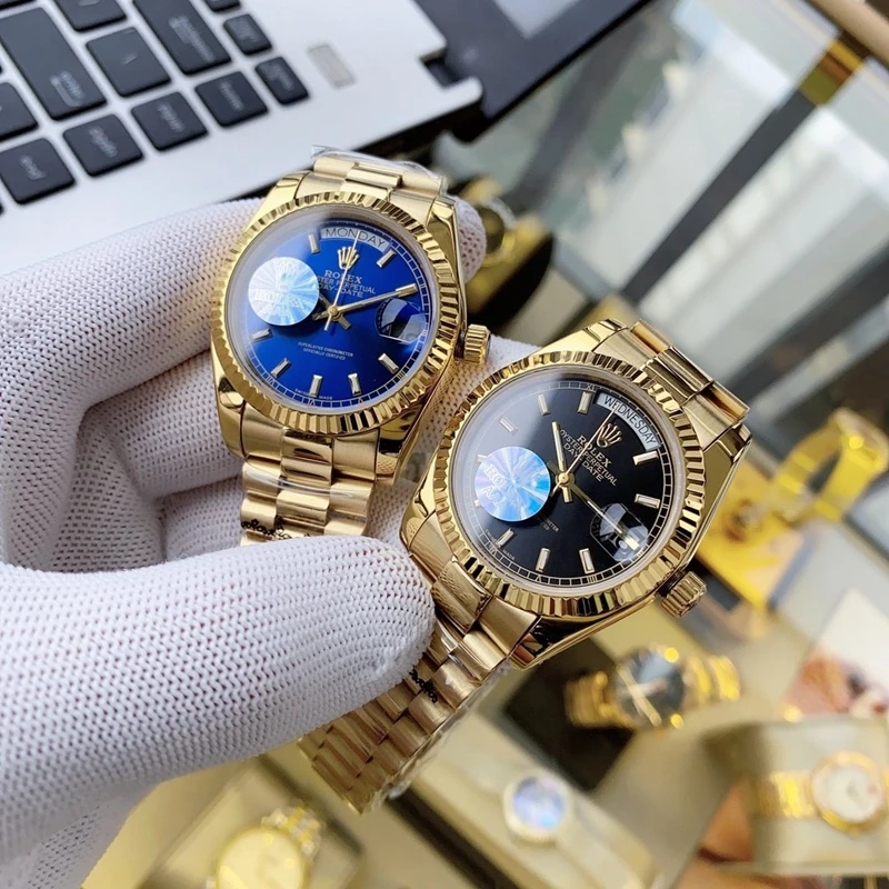 

Rolex- Datelog Series Ladies Men's Automatic Mechanical Watch Stainless Steel Waterproof Casual Watch Gift 1609 Orders