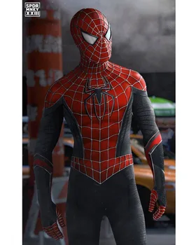 

2019 Newest Spider-Man Costume Far From Home Raimi Spider Hybrid Suit Spandex Halloween Spiderman Costumes For Adult/Kids/Custom