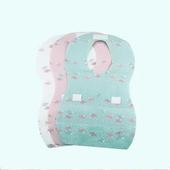 

10Pcs/Pack New Baby Disposable Saliva Towel High Quality One Time Waterproof Infant Newborn Bib Speeksel Handdoek