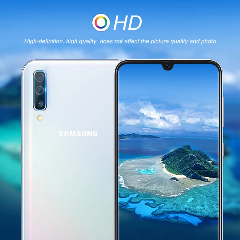 3 шт. 9D Камера объектив пленка для samsung Galaxy A70 A60 A50 A40 A30 A20 A10 A30S A50S A20E M20 A7 A9 S10 S9 плюс S8 Примечание; большие размеры 9, 10