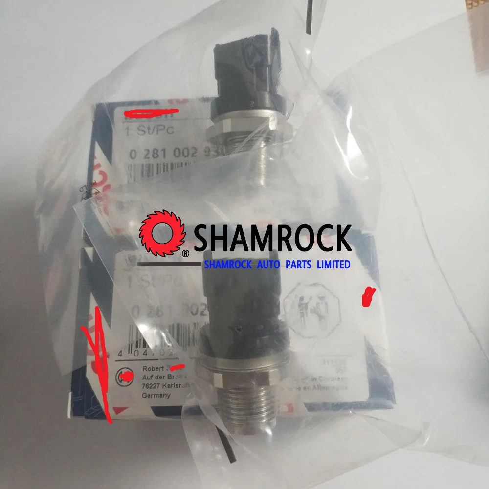 Топливная рампа Давление датчики OEM 0281002930/504333094/51274210233 для IIVECO 100E17 E18 E22 110E22W 120E18 E22 140E18 E22 E25 E28