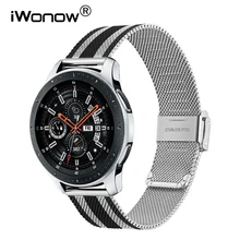 Сетчатый ремешок из нержавеющей стали для часов samsung Galaxy Watch 46 мм 42 мм Active 2 40 мм 44 мм Quick Release Band Milanese Ремешок Браслет Сетчатый ремешок из нержавеющей стали для часов samsung Galaxy Watch 46 мм 42 мм Active 2 40 мм 44 мм Quick Release Band Milanese Ремешок Браслет